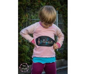 Stickserie - Colorful Music Noten